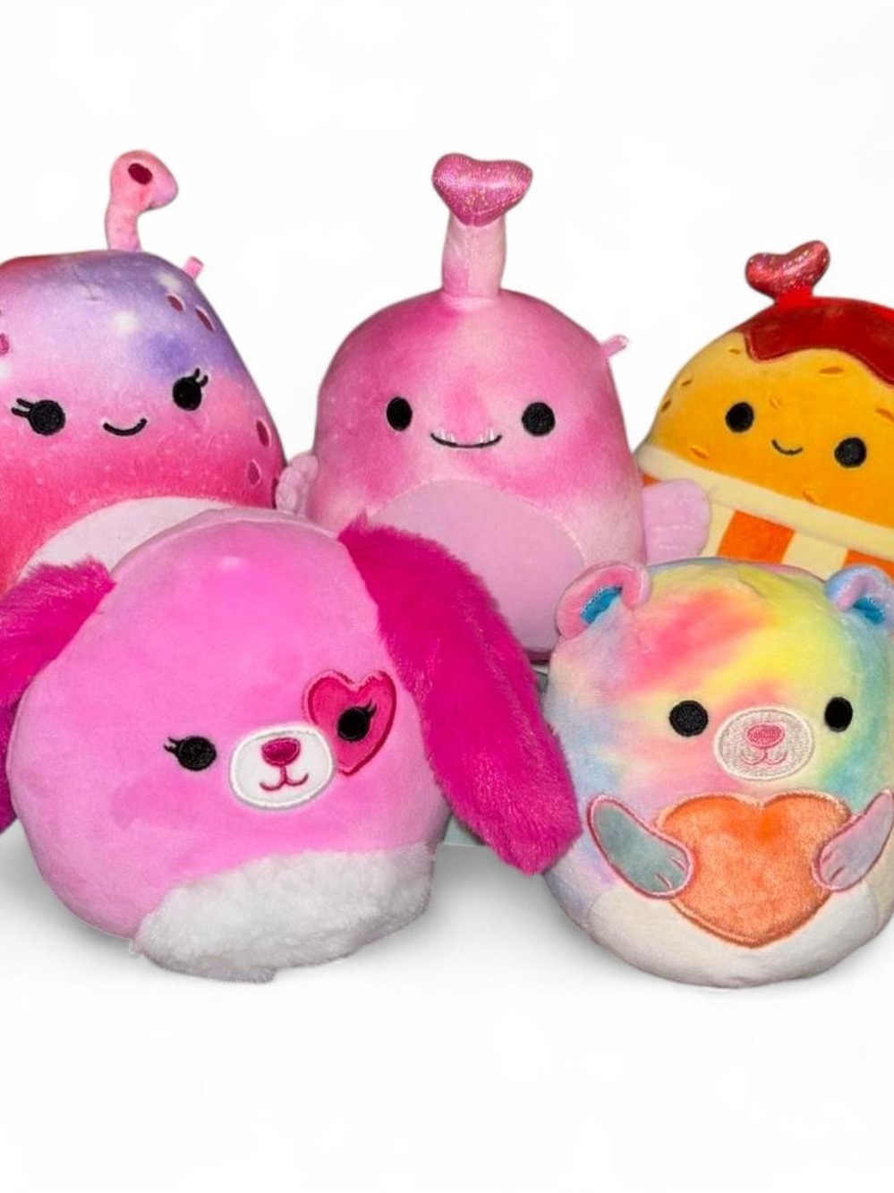 Squishmallow 5 inch Valentine’s Day bundle